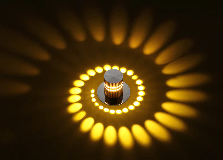 Luminaria de Pared para Pasillo con Cambio de Color LED Moderna