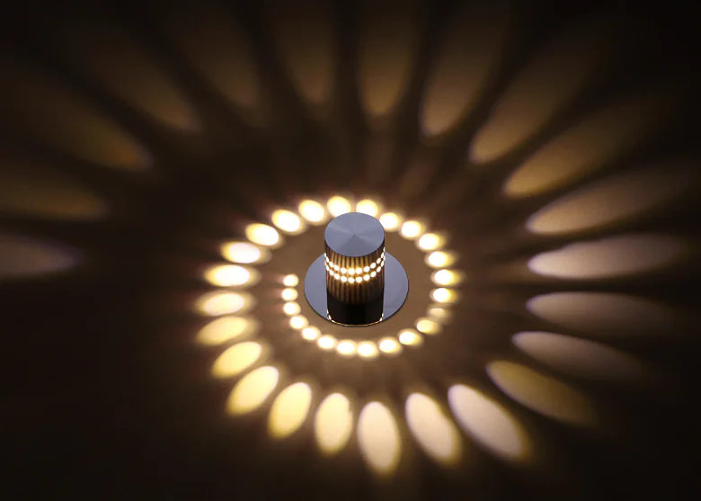 Luminaria de Pared para Pasillo con Cambio de Color LED Moderna