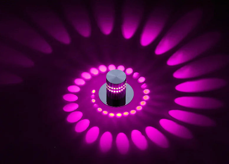 Luminaria de Pared para Pasillo con Cambio de Color LED Moderna