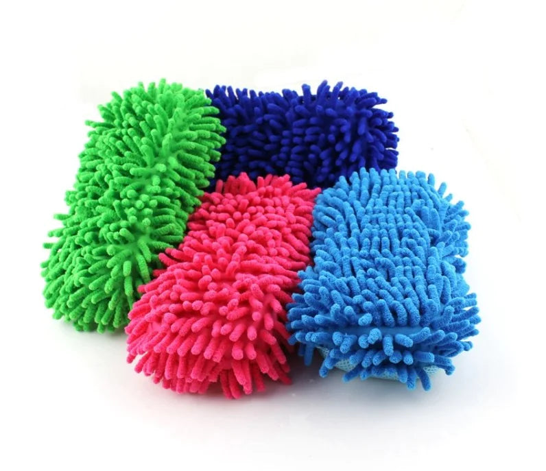 Esponja de Lavado de Coche de Chenilla