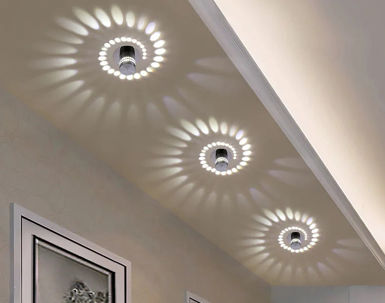 Luminaria de Pared para Pasillo con Cambio de Color LED Moderna