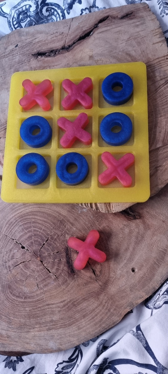 Tres en Raya en Resina